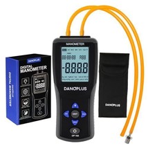HVAC Air Pressure Meter with Large LCD Display Backlight, Data Record Funtion - £65.28 GBP