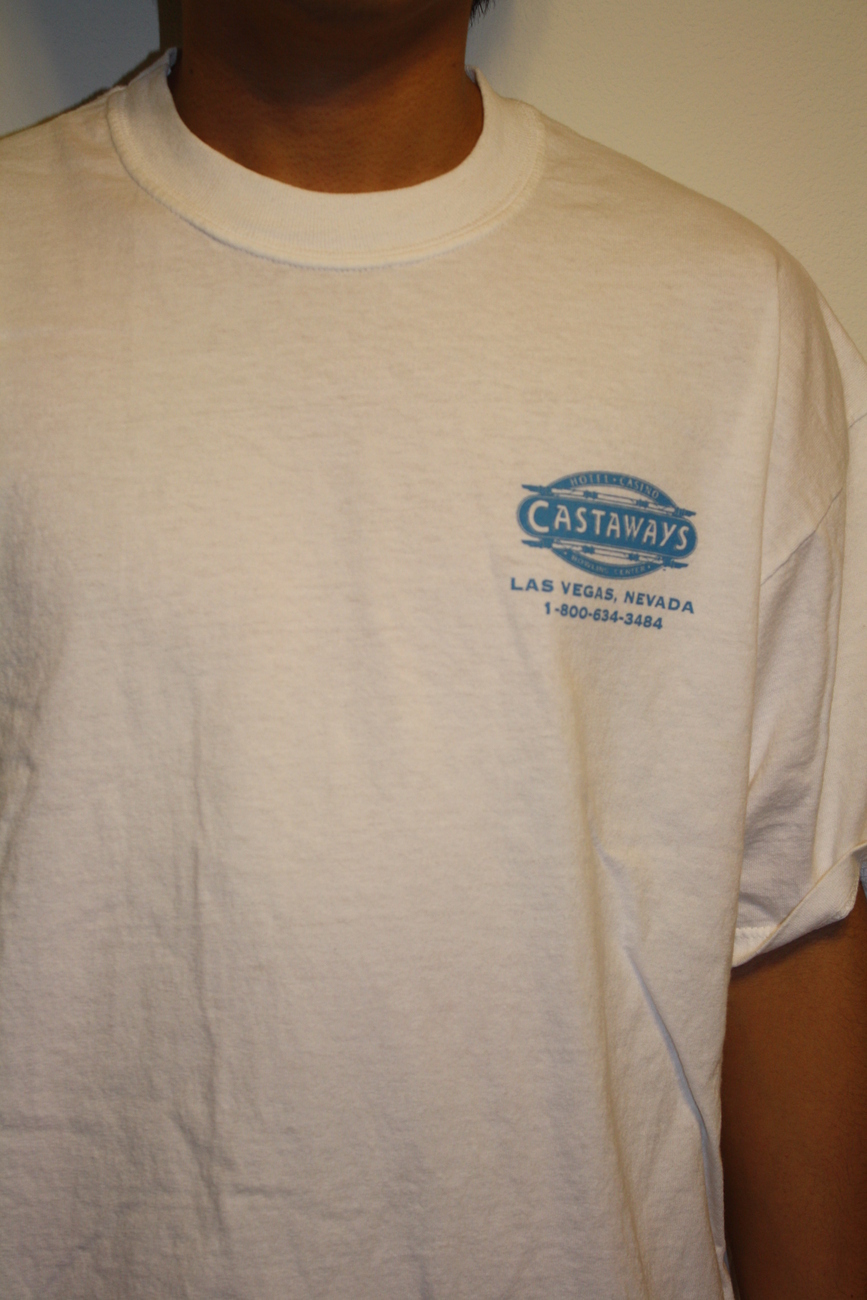 CASTAWAYS Hotel LAS VEGAS POT OF GOLD T-shirt, XL - $9.95