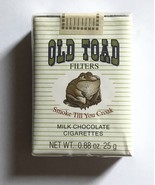 Vintage Rare Old Toad Cigarette Pack Chocolate 1990&#39;s France 2.5&quot; x 2&quot; - $39.84