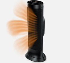 Honeywell Slim Ceramic Tower Heater 1500W Digital HCE317B Portable Oscil... - $624.84 MXN