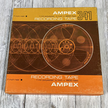 Lot of 2 Ampex 341 Reel To Reel Recording Tapes, 1800 Ft - $14.99