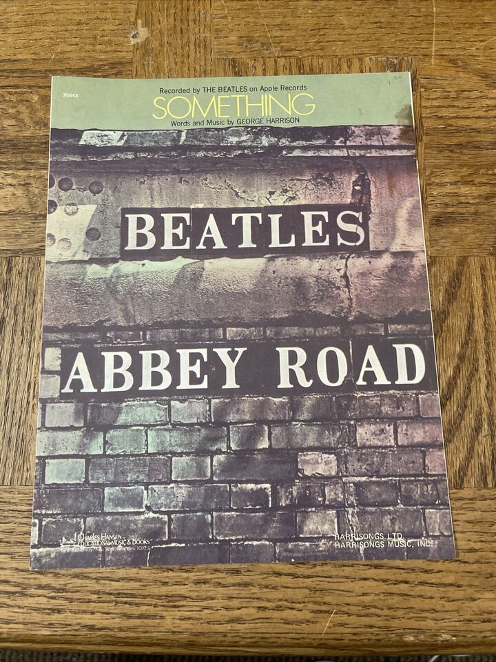Something Beatles Sheet Music - $15.89