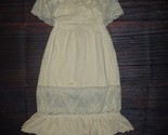 NEW Boutique Baby Girls Lace Dress Christening Gown 6-12 Months - $16.99