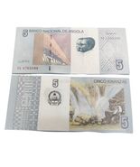 2012 Angola  5 Kwanzas Banknote P‑new UNC – Ruacana Falls - $3.46 CAD