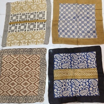 Set of 4 Cotton bandana scarf, a pack of bandana gifte - $25.00
