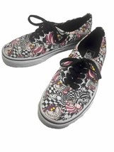 Vans Disney Cheshire Cat Sneakers Alice In Wonderland Size 6.5 Mens / Women 8 - £30.82 GBP