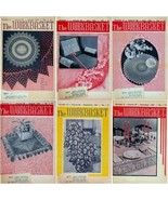 Six Lot Bundle Workbasket Magazine 1961 Vintage Home Goods Crafts Fashio... - £6.63 GBP