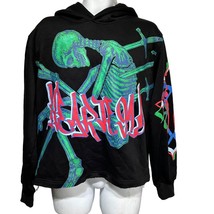 heartcold 444 black reverse skull crusher hoodie Size M - $37.13