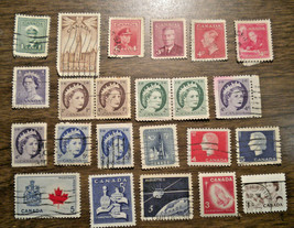 Canada collection:  Scott&#39;s # 249 to # 1256  -  from 1942 to 1989 -   83 stamps - £1.63 GBP