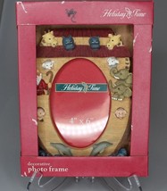 HOLIDAY TIME NOAH&#39;S ARK 4 X 6 INCH DECORATIVE PHOTO FRAME NEW - $14.85