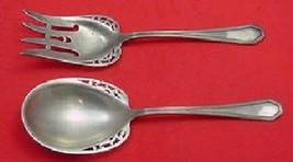 Queen Anne Plain By Dominick and Haff Sterling Salad Serving Set Pcd w/ Bar 2pc - $385.11