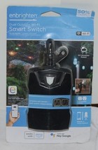 Enbrighten Dual Outdoor Wi-Fi Smart Switch 2 Grounded Outlets image 1