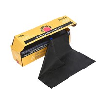 Thick Black Plastic Disposable Plastic Tablecloth Roll With Easy Slide Cutter |  - $49.99