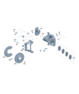 Genuine OEM NEW Mercedes-AMG CERAMIC BOND Disc Brake Rotor A231-423-07-12 - $6,309.35 CAD