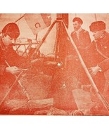 1891 Lieutenant Brown Tent Red Plate Print Victorian Indian Wars History... - $570.99 MXN
