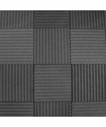 Wedge Style Panels With 12&quot; X 12&quot; X 1&quot; Soundproofing Acoustic Studio Foa... - $741.64 MXN