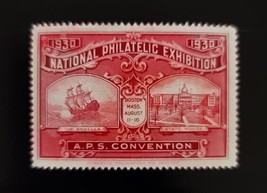 1930 National Philatelic Exhibition, A.P.S. Convention, McKenzie Co., Bo... - $6.57