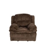 Contemporary Chocolate Corduroy Glider Recliner Chair Living Room - €759,94 EUR