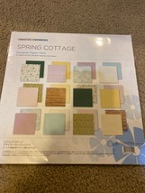 Creative Memories SPRING COTTAGE 12x12 Designer Paper Pack ~ New NLA Rare - £11.15 GBP