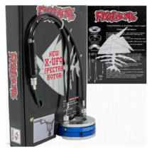 Fishbone Bmx Gyro Rotor system X-UFO black/purple/blue Oldschool 1&quot; - £37.16 GBP