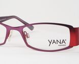 Yana by BoDe Design 2084 77 Purple /Burnt Red UNIQUE RARE EYEGLASSES 50-... - $70.81