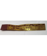 Ruther B. Hayes Presidential Center Leather Bookmark Fremont Ohio - $15.15