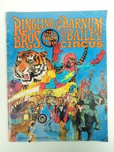 VTG 1979 Ringling Bros and Barnum &amp; Bailey Circus - Program w/ Rare Clown Poster - £15.29 GBP