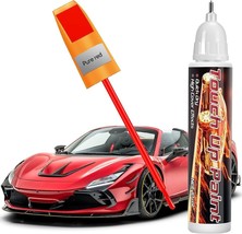 Touch Up Paint for Cars, Car Touch Up Paint Fill Paint Pen Automotive (Red) - £9.16 GBP