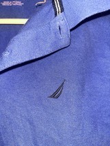 Boy&#39;s / Youth Nautica  Short Sleeve Polo Blue Shirt  XL ( 18 / 20 ) - $12.63