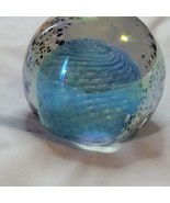 Art Glass Paperweight The Glass Eye Studio MSH Mount St Helens Signed 19... - £32.46 GBP