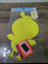 Happy Easter Baby Chick Felt Craft Kit, Kids Crafts, makes one Chick. - £7.05 GBP