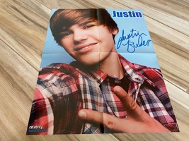 Justin Bieber Selena Gomez teen magazine pioster clipping Teen Spectacular - £4.05 GBP