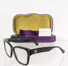 Brand New Authentic Gucci Eyeglasses GG 1302 006 Tortoise GG 1302O 55mm M - $247.49