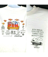 Moffett Field Toys For Tots 1999 Turkey Trot Winner Vtg T-Shirt XL Mens ... - £18.90 GBP