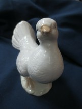 Rare Homco Porcelain White Dove Love Bird #1428 - £11.94 GBP