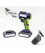 16 Gauge Metal Sheet Shear Cutter Scissor Electric Cordless 30Volt W/2 B... - €75,50 EUR