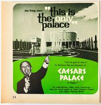 1968 Caesars Palace Hotel Advertisement Vintage Las Vegas Nevada Casino ... - $19.99