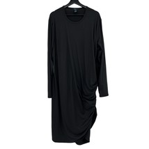 Women&#39;s Plus Size 4X Black Dress Rue 21 Ruched Side  - $9.90