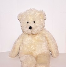 Fty Zhuhai Floppy Teddy Bear Plush Ivory 15&quot; - £10.17 GBP