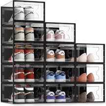 See Srping XX-Large 12 Pack Shoe Storage Box, Clear Plastic - £57.26 GBP