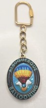 Vintage Albuquerque Ballooning New Mexico Souvenir Swivel Keychain C-13 - £7.90 GBP