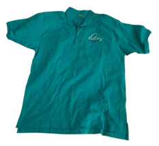 El Cortez Royal Pacific Casino Vintage Polo Shirt 80s NWOT Teal Blue Mad... - €33,00 EUR