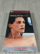 Sleeping With the Enemy VHS Movie Premiere Edition English Full Screen OOP NEW - £7.77 GBP