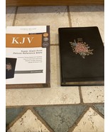 KJV Deluxe Reference Bible Red Letter Edition Super Giant Print Black RE... - $729.80 MXN