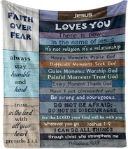 Christian Gifts For Women Faith Blanket, 50&quot; X 60&quot;, Best Gifts For Christian - £29.83 GBP