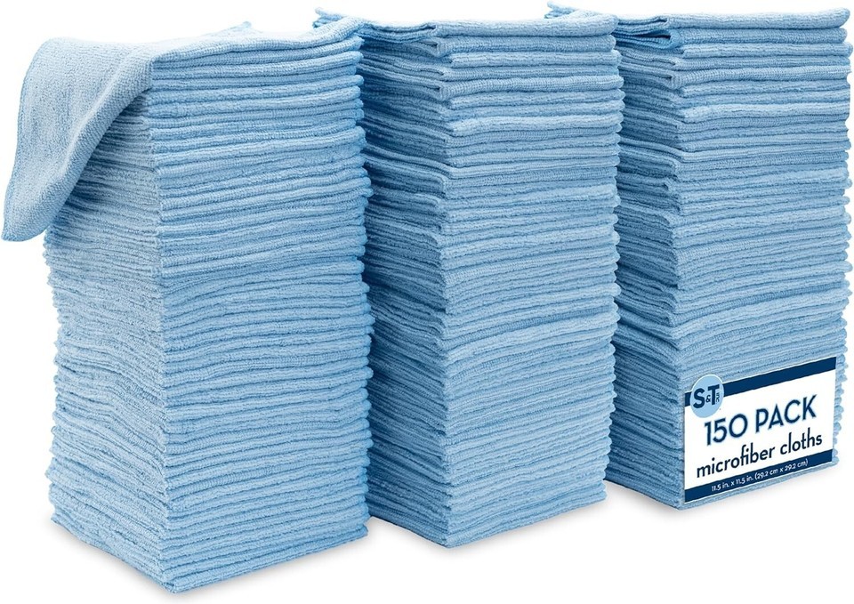 Machine Washable Microfiber Towels, 150 Pack - Sustainable Cleaning Essentials Item image 3