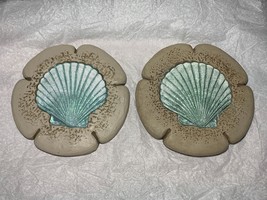 Scratch &amp; Dent Sand &amp; Sky Shell Decorative Stepping Stones or Wall Hangings - £31.06 GBP