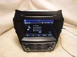 2017 2018  Hyundai Santa Fe Radio XM Touchscreen CD MP3  96160-B8000NN5 JCP02 - £292.30 GBP