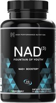 HPN NAD+ Booster – Nicotinamide Riboside Alternative (NAD3) for Men &amp; Women | - £22.93 GBP