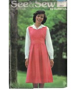 BUTTERICK PATTERN 5831 SIZE 12 MISSES&#39; SANDWICH BOARD JUMPER - $3.00